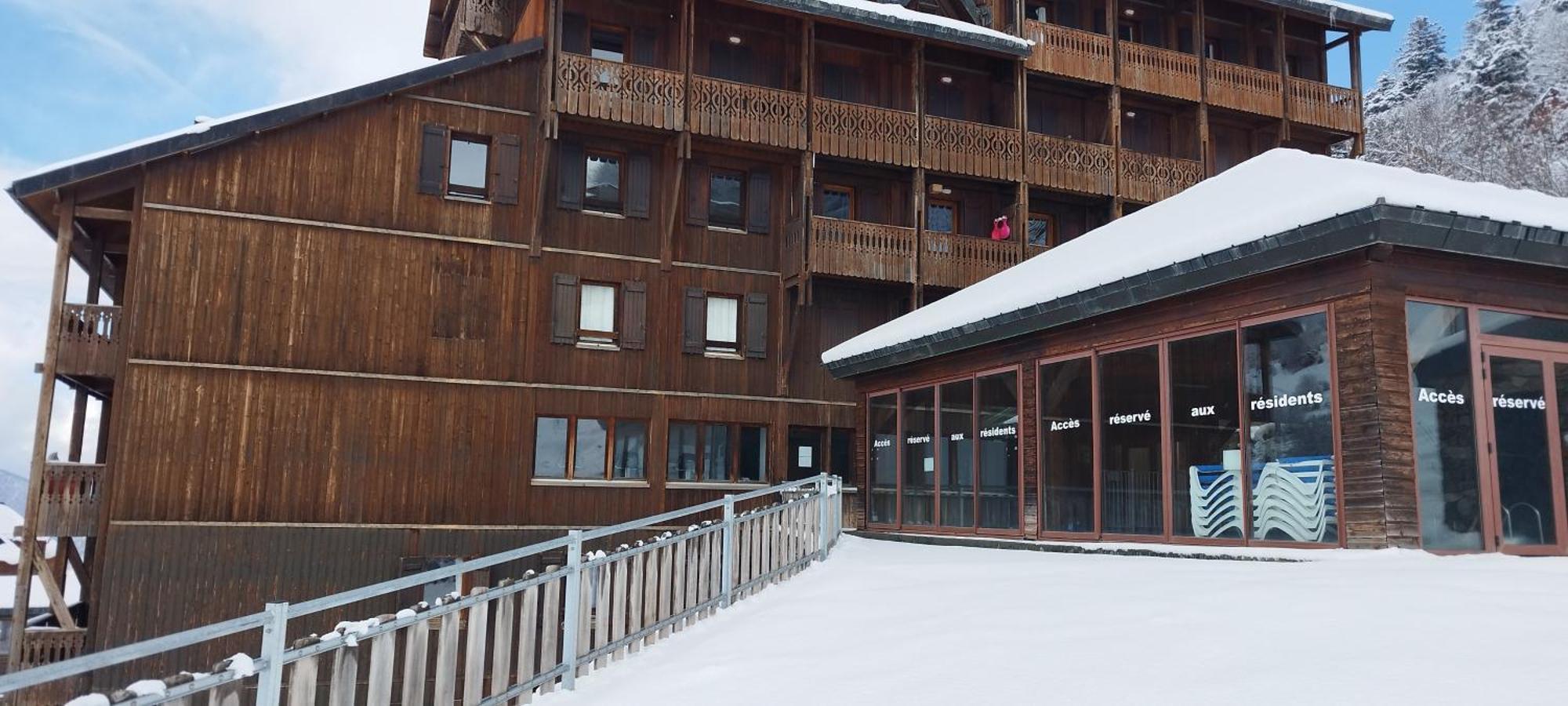 Pleine Nature Pied Pistes Piscine Chauffee Ustou Exterior foto